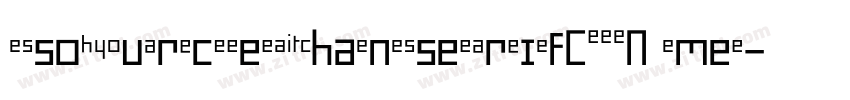 sourcehanserifCN me字体转换